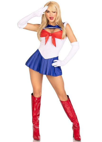 LEG AVENUE - COSTUME SEXY MARINAIA MULTICOLORE S