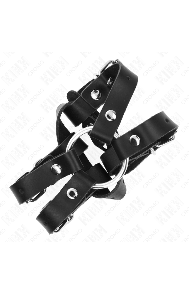 KINK - ANELLO PER PENE CON CINGHIE MULTIPLE REGOLABILI