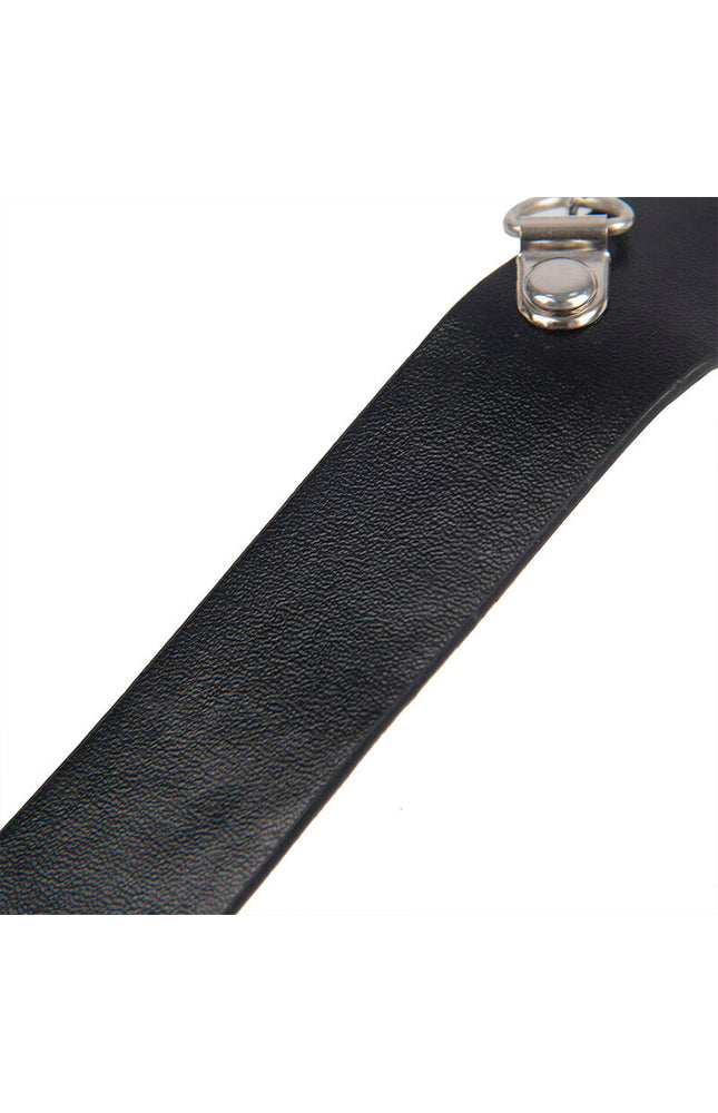 SUBBLIME - 953720 FASCETTE BONDAGE IN PELLE NERO TAGLIA UNICA