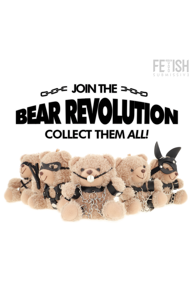 FETISH SUBMISSIVE - FOZZIE TEDDY BEAR MODELLO BDSM 3