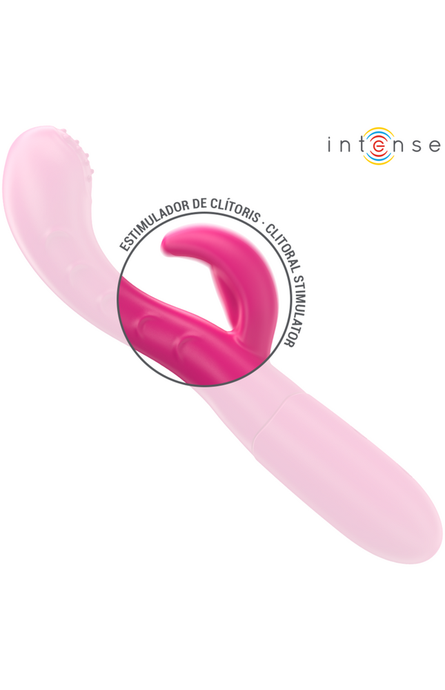 INTENSO - VIBRATORE AMARA CON LINGUA STIMOLANTE 10 VIBRAZIONI ROSA