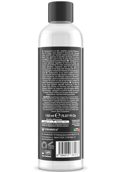 INTIMATELINE LUXURIA - OLIO MASSAGGIO BACCHE 150 ML