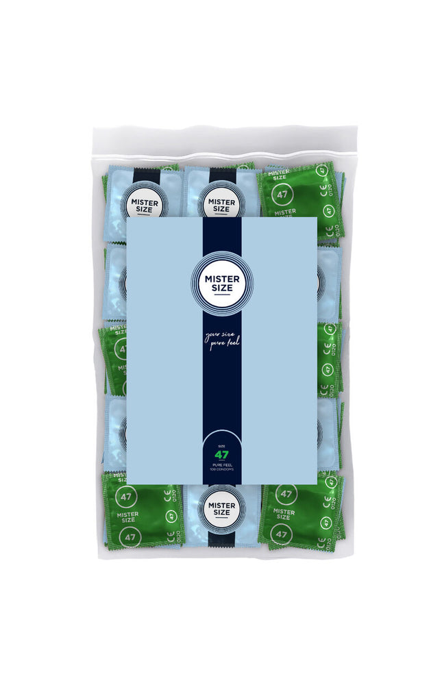 MISTER MISTER - CONSERVATIVO TAGLIA XS 47 MM (100 UNITÀ)