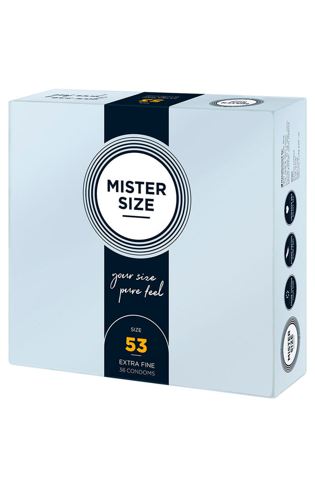 MISTER MISTER - CONSERVATIVO TAGLIA M 53 MM (36 UNITÀ)