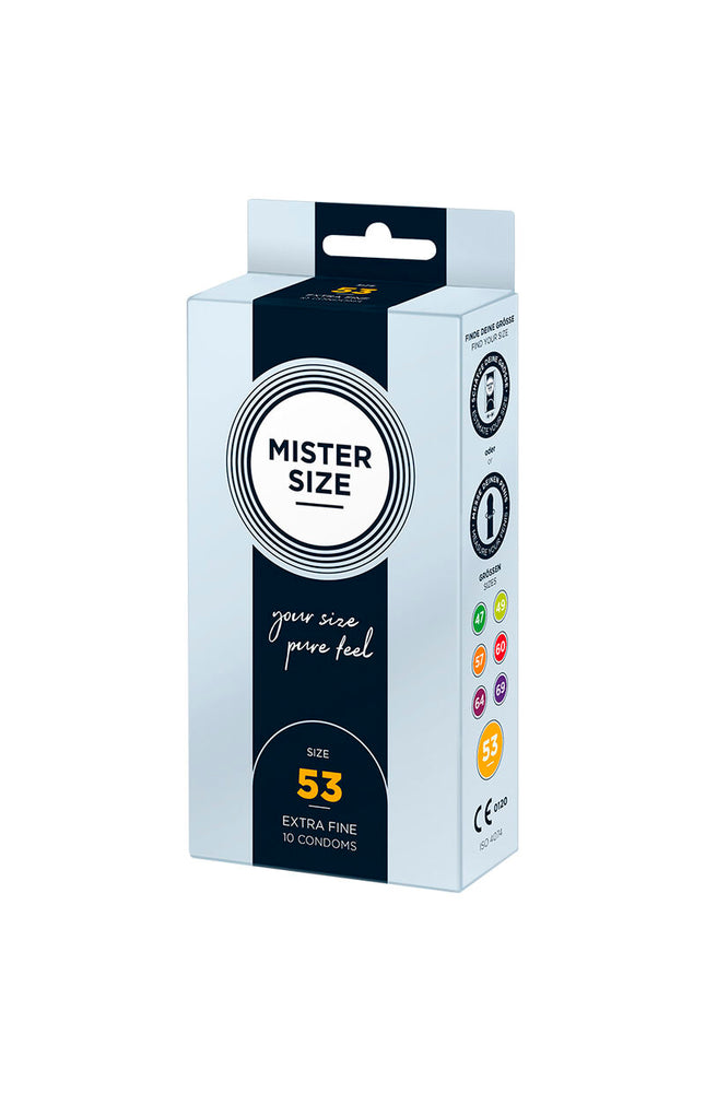 MISTER MISTER - CONSERVATIVO TAGLIA M 53 MM (10 UNITÀ)
