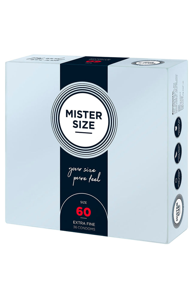 MISTER MISTER - CONSERVATIVO TAGLIA XL 60 MM (36 UNITÀ)