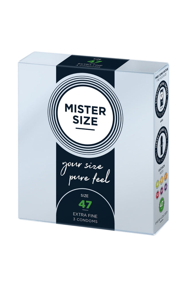 MISTER SIZE - PRESERVATIVI TAGLIA XS 47 MM (3 UNITÀ)