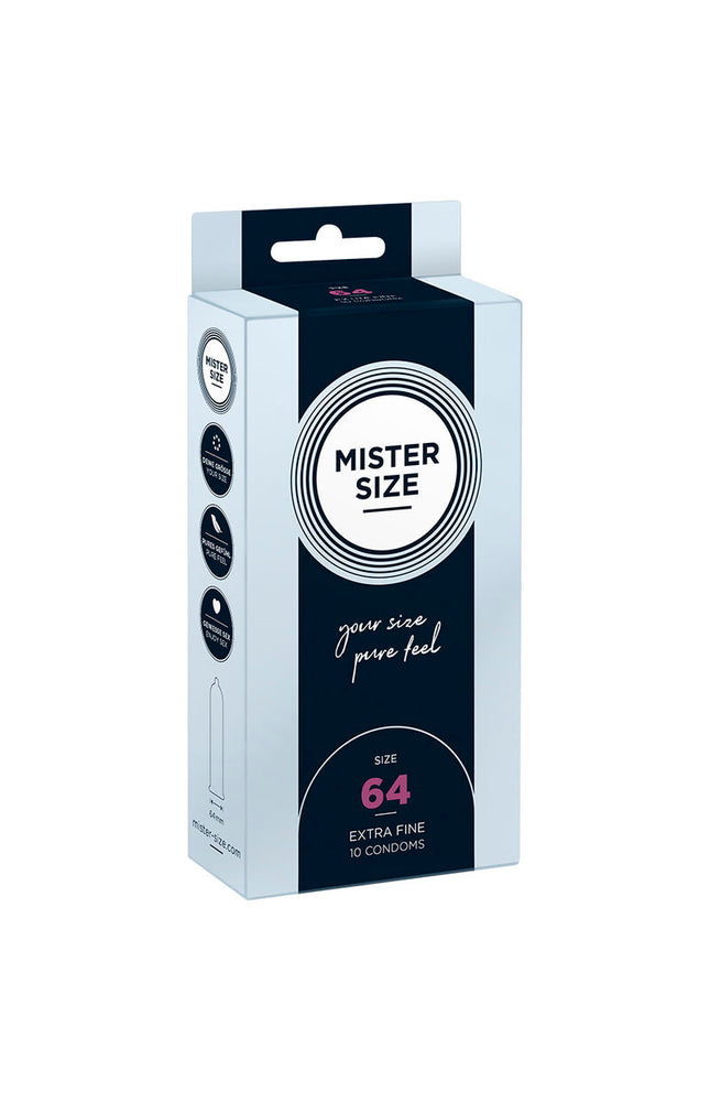 MISTER MISTER - CONSERVATIVI TAGLIA XXL 64 MM (10 UNITÀ)