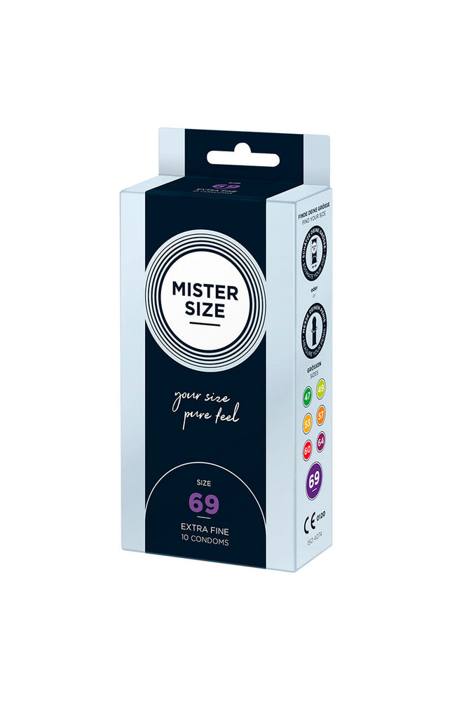 MISTER MISTER - CONSERVATIVI TAGLIA XXXL 69 MM (10 UNITÀ)