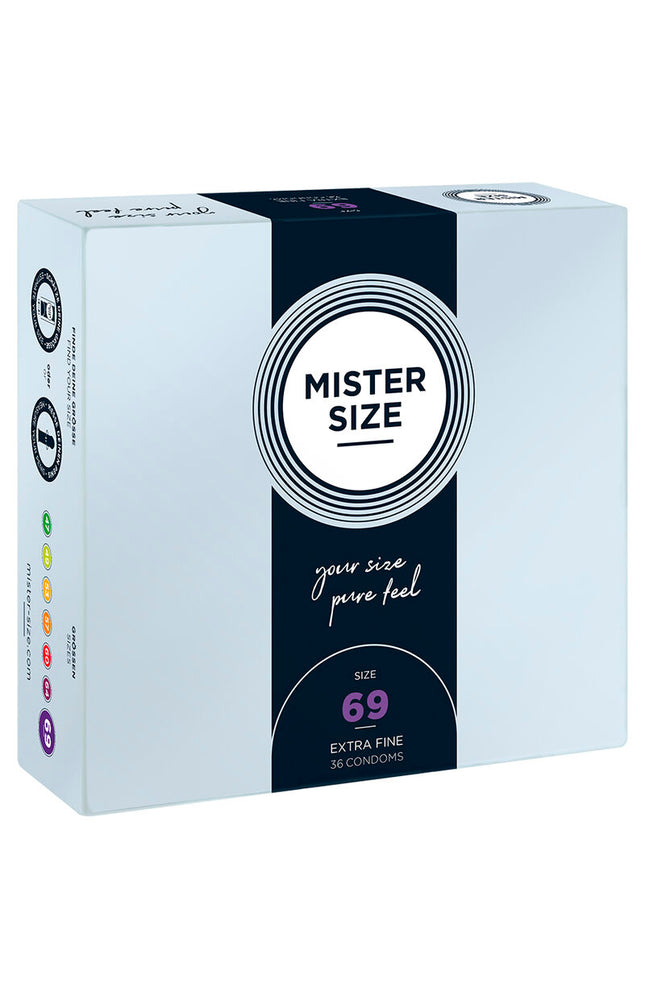 MISTER MISTER - CONSERVATIVI TAGLIA XXXL 69 MM (36 UNITÀ)