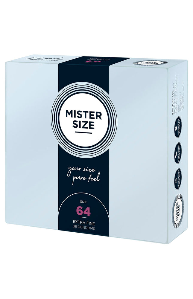 MISTER MISTER - CONSERVATIVI TAGLIA XXL 64 MM (36 UNITÀ)