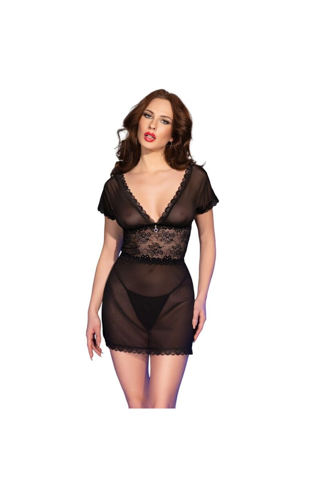 CHILIROSE - CR 4830 BABYDOLL NERO L