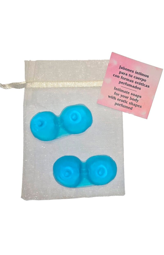 DIABLO PICANTE - SAPONI PROFUMATI A FORMA DI 2 SENI BLU
