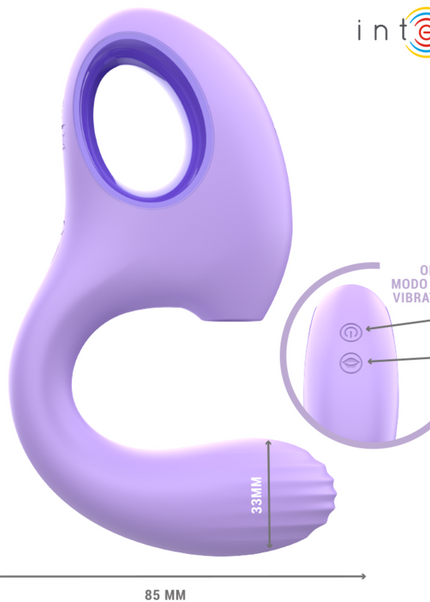 INTENSE - VIBRATORE E STIMOLATORE BAXTER VIOLA