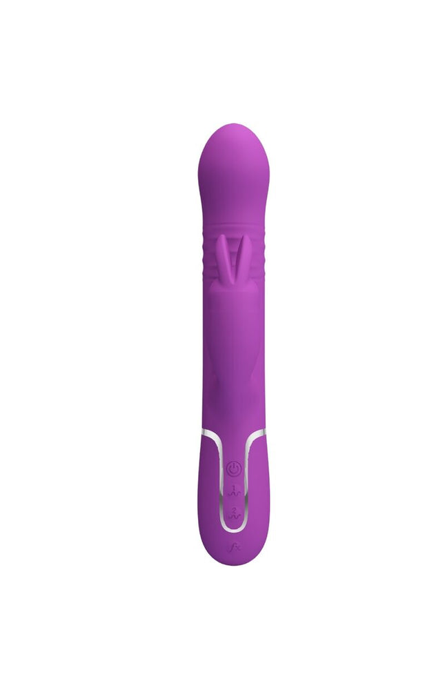 PRETTY LOVE - COALE 4 IN 1 VIBRATORE MULTIFUNZIONE CONIGLIO VIOLA