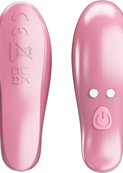 PRETTY LOVE - MORSETTI PER CAPEZZOLI CAILEY 10 VIBRAZIONI TELECOMANDO ROSA