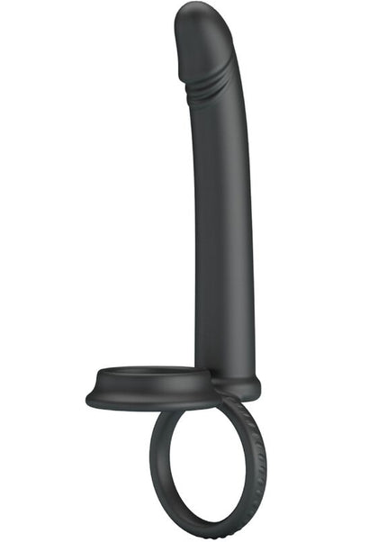 PRETTY LOVE - DILLION DOPPIA PENETRAZIONE DOPPIO ANELLO PER IL PENE NERO