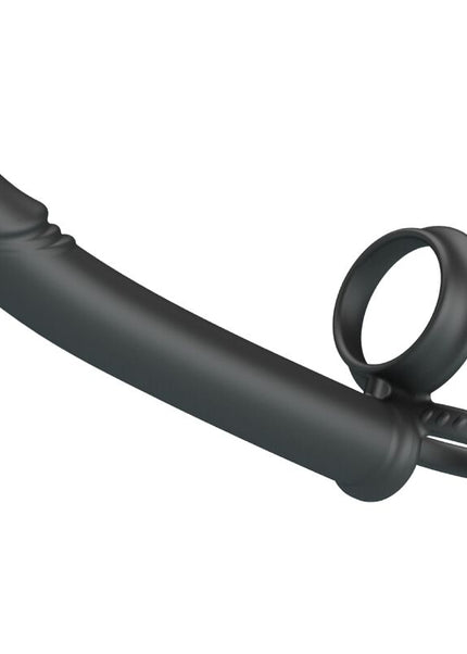 PRETTY LOVE - DILLION DOPPIA PENETRAZIONE DOPPIO ANELLO PER IL PENE NERO