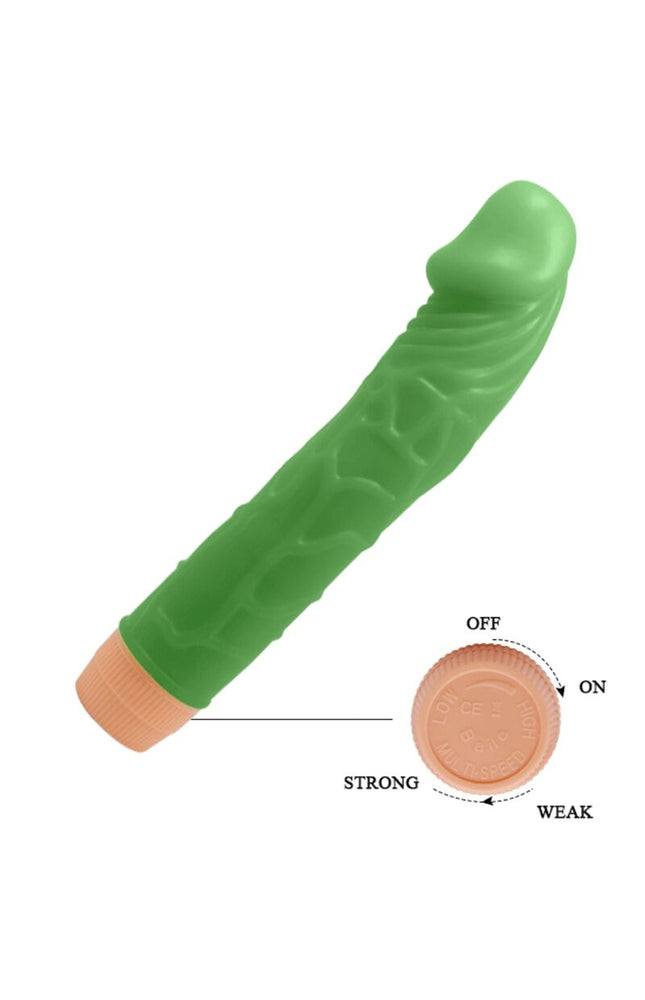 BAILE - BILL VIBRATORE REALISTICO 22,5 CM VERDE