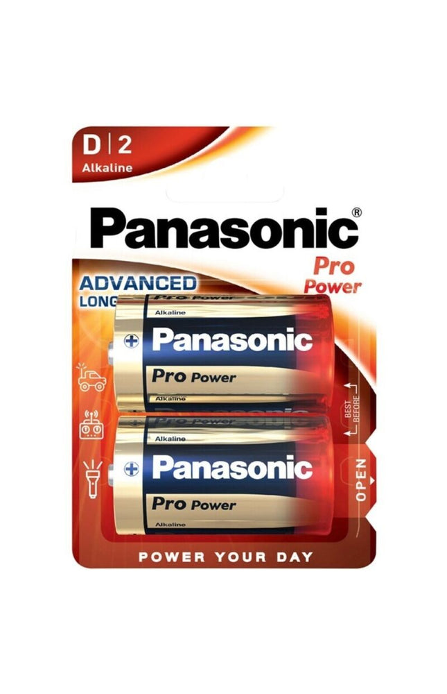 PANASONIC - BATTERIA ALCALINA PRO POWER D LR20 BLISTER*2
