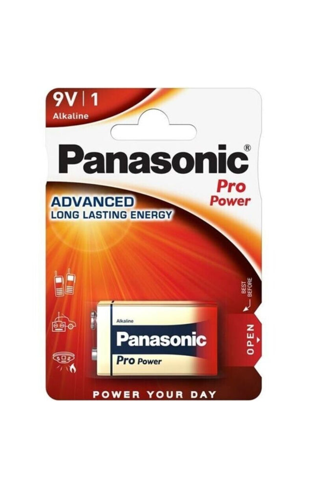 PANASONIC - BATTERIA ALCALINA PRO POWER 9V LR61 BLISTER*1