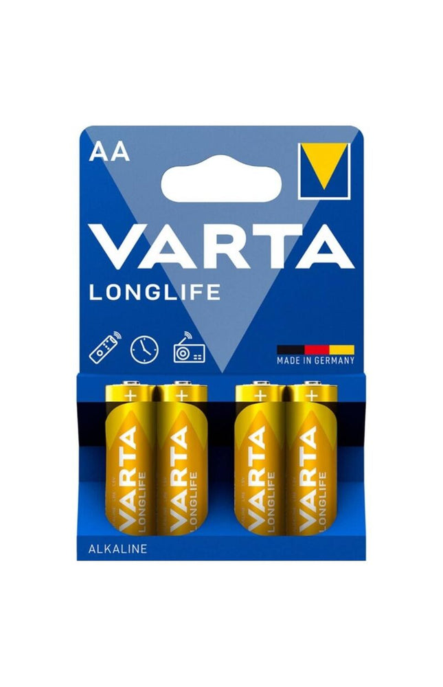 VARTA - BATTERIA ALCALINICA LONGLIFE AA LR6 BLISTER*4