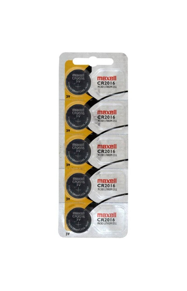 MAXELL - CR2016 3V BATTERIA A BOTTONE AL LITIO BLISTER*5