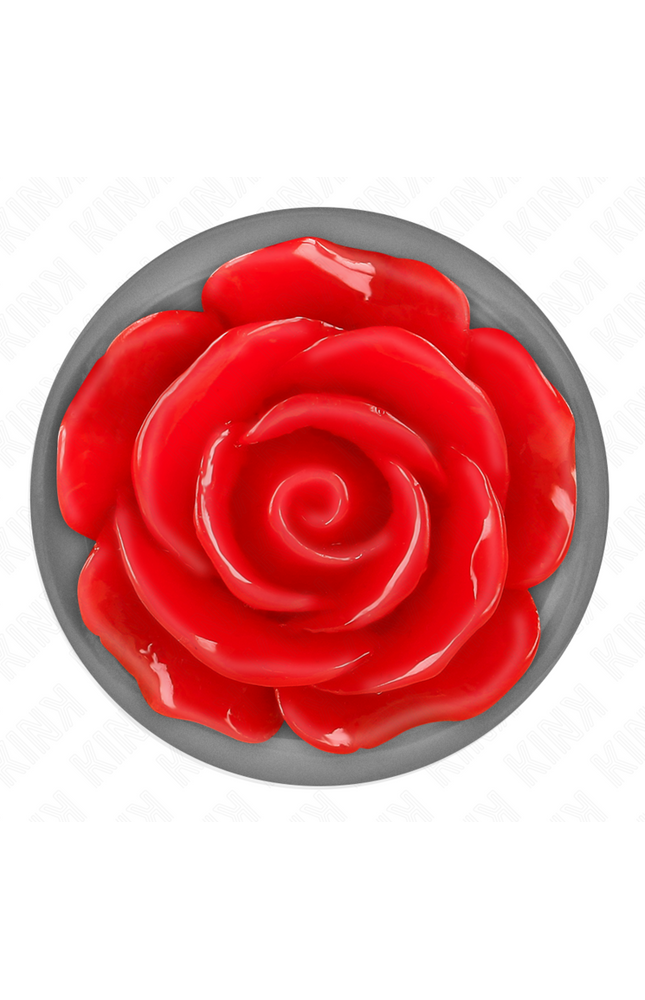 KINK - PLUG ANALE ROSA ROSSO TAGLIA L