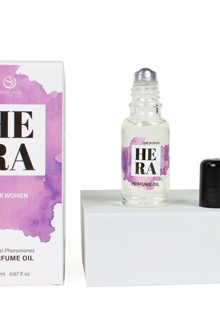 SECRETPLAY - HERA PROFUMO NATURALE FEROMONI IN OLIO PER DONNA 20 ML