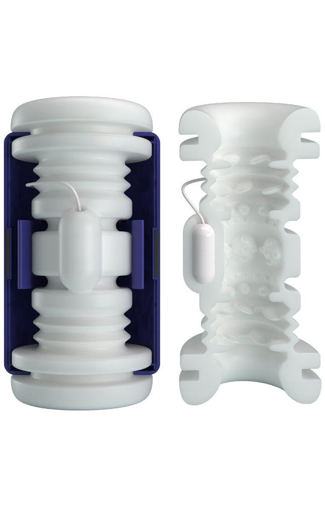 PRETTY LOVE - DJ LADY MASTURBATORE MASCHILE CON VIBRAZIONE 5 IMPOSTAZIONI VIOLA