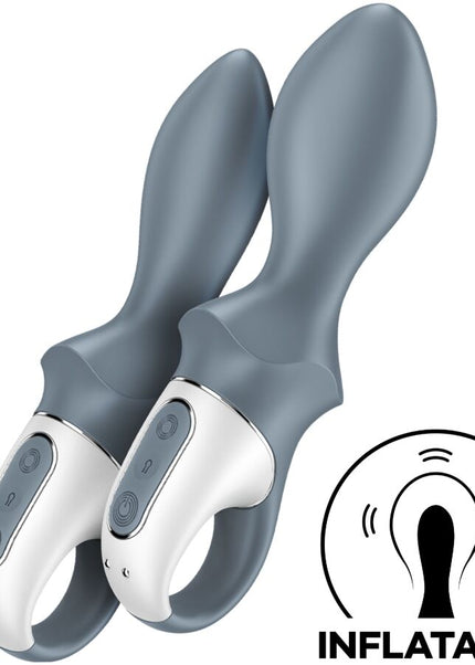 SATISFYER - AIR PUMP BOOTY 1 VIBRATORE ANALE GONFIABILE GRIGIO