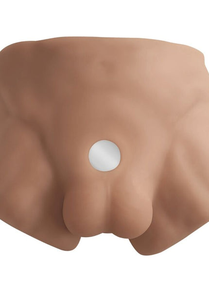 SILEXD - APOLLO S REALISTICO MEZZO TORSO MASCHILE CARAMELLO