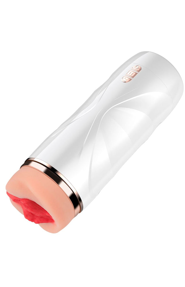 SHEQU - RILEY MASTURBATORE VAGINALE VIBRANTE CON ASPIRAZIONE