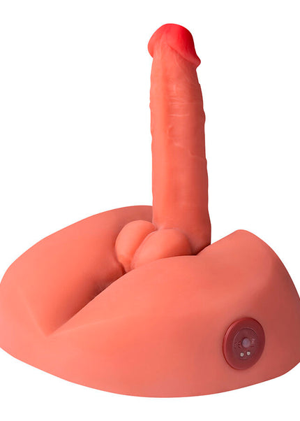 XISE - MIELE DILDO MASTURBATORE REALISTICO CON VIBRAZIONE 25 CM