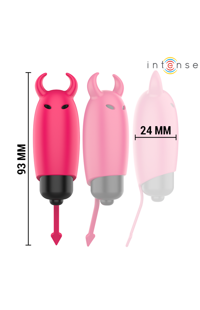 INTENSE - PROIETTILE VIBRANTE SCARLATTO RED DEMON 9,3 X 2,4 CM