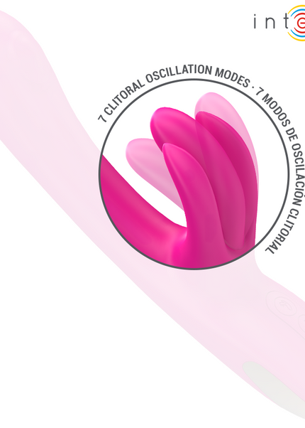 INTENSE - VIBRATORE MULTIFUNZIONE CONIGLIO BRITNEY 23 CM ROSA