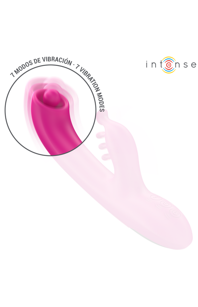 INTENSE - CHRISTINA VIBRATORE MULTIFUNZIONE RABBIT 22,5 CM ROSA