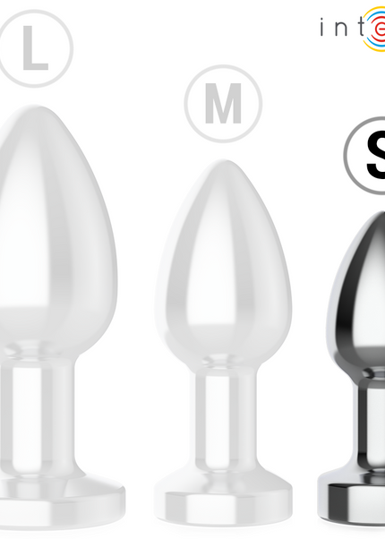 INTENSE - PLUG ANALE 10 VIBRAZIONI METALLO CON TELECOMANDO S