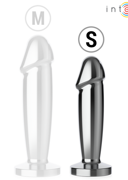 INTENSE - PLUG ANALE 10 VIBRAZIONI DILDO METALLO CON TELECOMANDO S