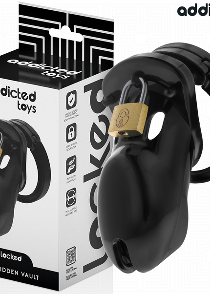 ADDICTED TOYS LOCKED - GABBIA PER PENE FORBIDDEN VAULT 10 CM