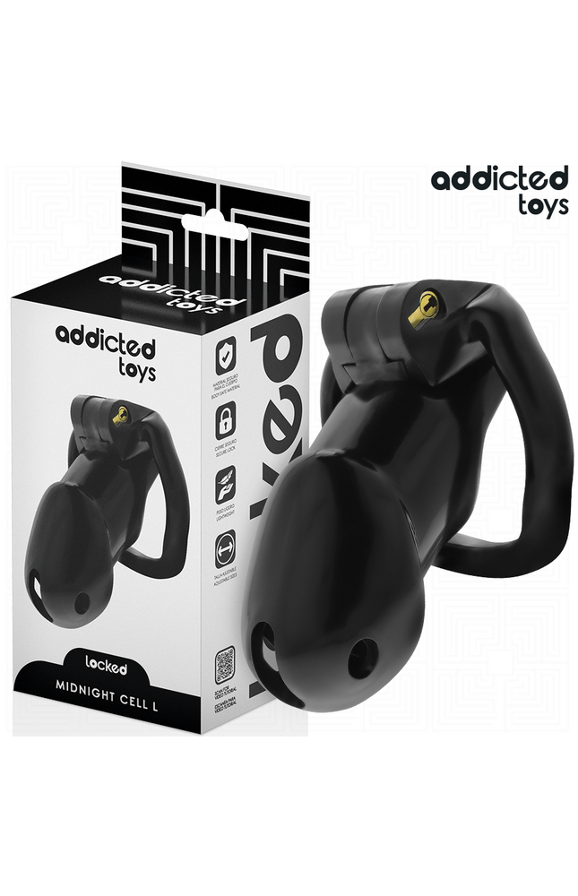 ADDICTED TOYS LOCKED - MINDNIGHT CELL GABBIA PER PENE TAGLIA L