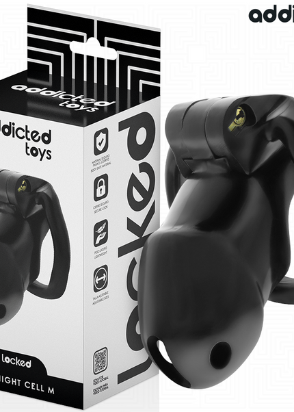 ADDICTED TOYS LOCKED - MINDNIGHT CELL GABBIA PER PENE 4.2 CM TAGLIA M