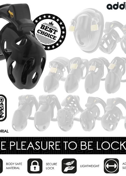 ADDICTED TOYS LOCKED - GABBIA PER PENE SIGILLATA CRYPT 8 CM