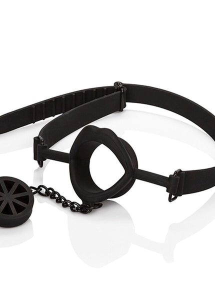 CALEXOTICS - SCANDALO BAFFO CON TAPPO IN SILICONE NERO