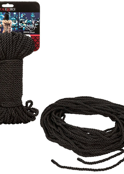 CALEXOTICS - SCANDALO CORDA NERA BDSM 30 M