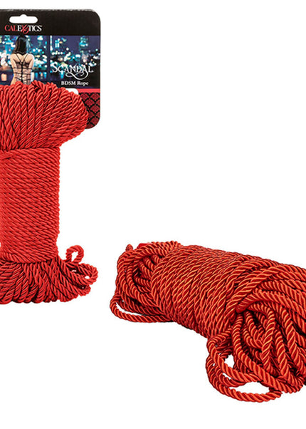 CALEXOTICS - SCANDAL CORDA ROSSA BDSM 30 M