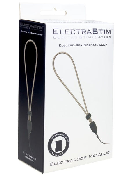 ELECTRASTIM - ANELLO SCROTALE REGOLABILE IN METALLO ELECTRALOOP