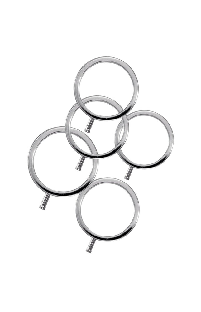 ELECTRASTIM - ELECTRARINGS ANELLI PER PENE IN METALLO CONFEZIONE DA 5