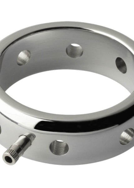 ELECTRASTIM - ANELLO ELETTROMAGNETICO PER PENE IN METALLO PRESTIGE 46 MM