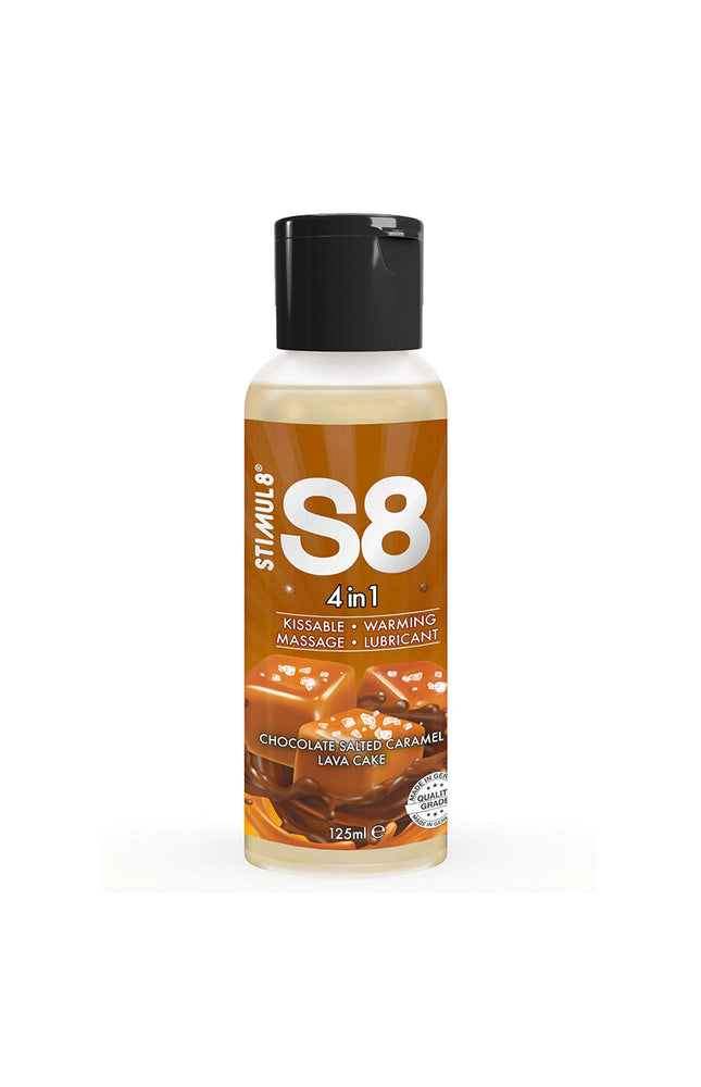 STIMUL8 - S8 LUBRIFICANTE 4 IN 1 AL CIOCCOLATO E CARAMELLO SALATO 125 ML